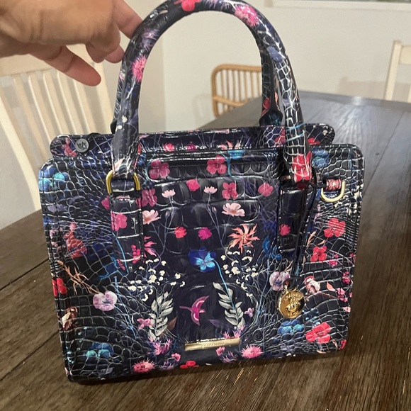 Brahmin Handbags - Brahmin Multicolor Floral Satchel